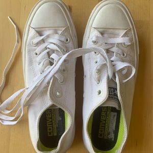 Converse All Star LunarLon White Sneakers!